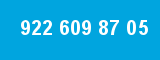 922 609 87 05 922 609 87 05
